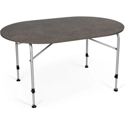 Dometic Zero Concrete Ovale Campingtafel - 140x90 cm Dometic Zero Concrete Ovale Campingtafel - 140x90 cm