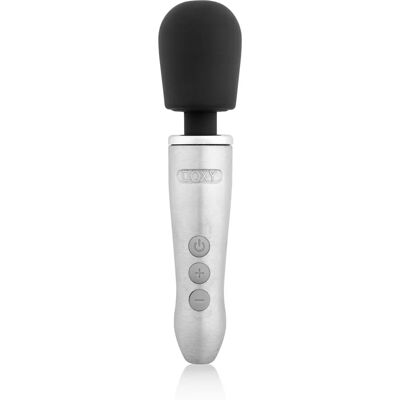 Doxy Go Extra Masajeador de Viaje Mini Wand Recargable - Plata Doxy Go Extra Masajeador de Viaje Mini Wand Recargable - Plata