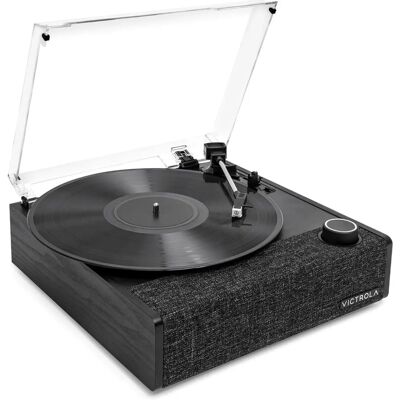 Victrola Eastwood II Plattenspieler - Vinyl Stream Technologie - Schwarz - 3-Gang Victrola Eastwood II Plattenspieler - Vinyl Stream Technologie - Schwarz - 3-Gang