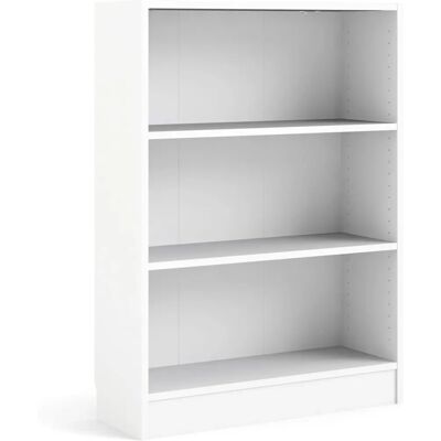 Furniture To Go White Low Wide Bookcase - Bookcase Furniture To Go White Low Wide Bookcase - Bookcase