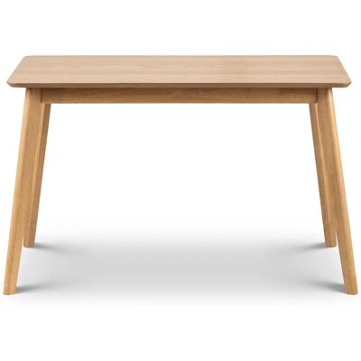 Julian Bowen Boden 118cm Oak Dining Table - Dining Table Julian Bowen Boden 118cm Oak Dining Table - Dining Table