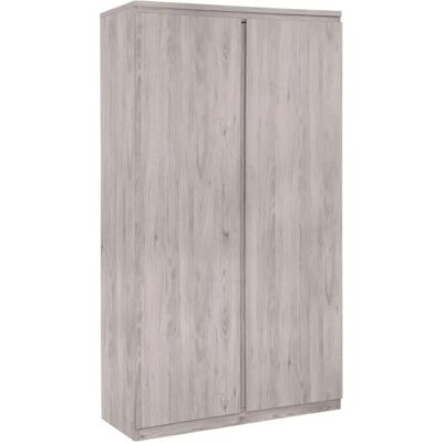 Julian Bowen Jupiter Grau Eiche 2-Tür-Garderobe - Garderobe Julian Bowen Jupiter Grau Eiche 2-Tür-Garderobe - Garderobe