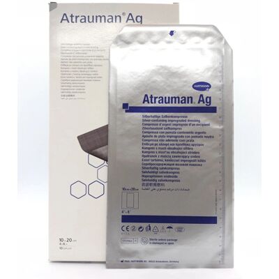 Hartmann - Atrauman AG - 20x10 cm - Dressing Hartmann - Atrauman AG - 20x10 cm - Dressing