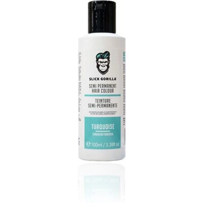 Vopsea de păr Slick Gorilla - Albastru - Strălucire naturală - Vopsea pentru bărbați și femei Vopsea de păr Slick Gorilla - Albastru - Strălucire naturală - Vopsea pentru bărbați și femei