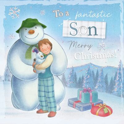 Danilo Promotions Ltd - The Snowman Son - 6x6 Pollici - Card Danilo Promotions Ltd - The Snowman Son - 6x6 Pollici - Card