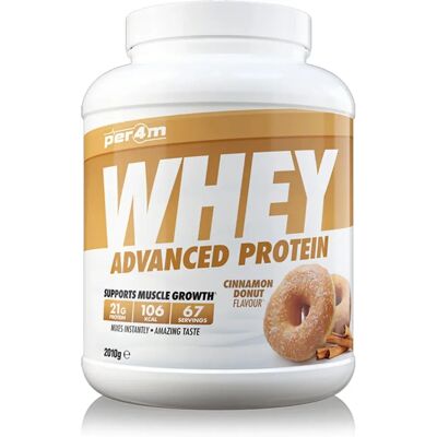 Per4m Whey Advanced Protein - 2010g - Dona de Canela - Proteína en Polvo Per4m Whey Advanced Protein - 2010g - Dona de Canela - Proteína en Polvo