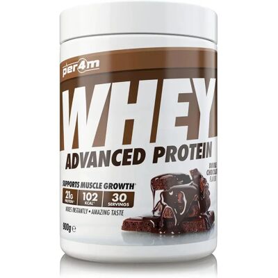 Per4m Whey Advanced Protein - 900g - Chocolate Doble - Proteína en polvo Per4m Whey Advanced Protein - 900g - Chocolate Doble - Proteína en polvo