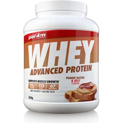 Per4m Whey Advanced Protein - Burro di Arachidi e Marmellata - Polvere di Proteine Per4m Whey Advanced Protein - Burro di Arachidi e Marmellata - Polvere di Proteine