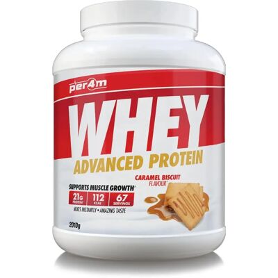 Per4m Whey Advanced Protein - Caramel Biscuit - 2010g - Protein Powder Per4m Whey Advanced Protein - Caramel Biscuit - 2010g - Protein Powder