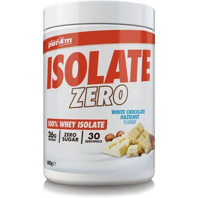 Per4m Isolate Zero Proteína de Suero - 900g - Chocolate Blanco Avellana Per4m Isolate Zero Proteína de Suero - 900g - Chocolate Blanco Avellana