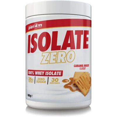 Per4m Isolate Zero Polvere di Proteine del Siero - Caramello Biscotto Senza Zucchero Per4m Isolate Zero Polvere di Proteine del Siero - Caramello Biscotto Senza Zucchero