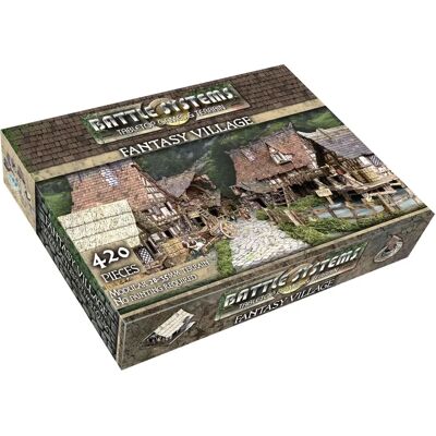Battle Systems - Fantasy Village - Modular Terrain - Board Game Accessory Battle Systems - Fantasy Village - Modular Terrain - Board Game Accessory