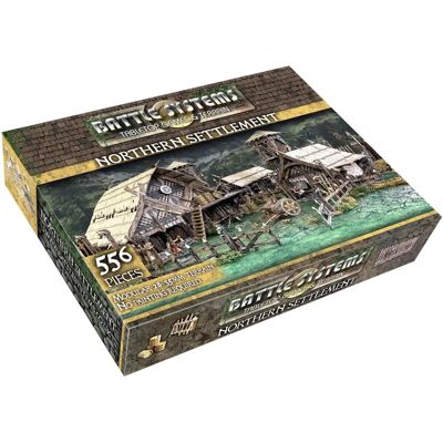 Battle Systems - Northern Settlement - Board Game & Accessory - FWC004 Battle Systems - Northern Settlement - Board Game & Accessory - FWC004