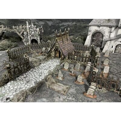 Battle Systems - Graveyard - Board game and accessory - LD-BSTFWE014 Battle Systems - Graveyard - Board game and accessory - LD-BSTFWE014