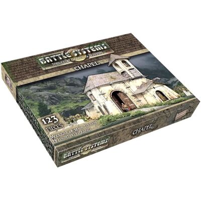 Battle Systems Chapel - Modular Terrain for 28-35mm Games - Board Game Battle Systems Chapel - Modular Terrain for 28-35mm Games - Board Game