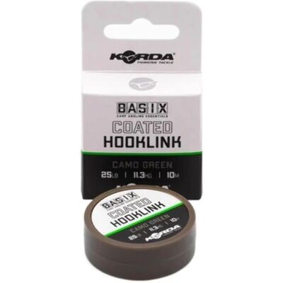 KORDA Basix Coated - Trenza de leader - 6 unités - Publicité KORDA Basix Coated - Trenza de leader - 6 unités - Publicité