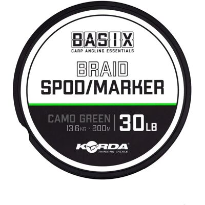 Korda Basix Spod/Marker Braid 200m - Rybářská šňůra Korda Basix Spod/Marker Braid 200m - Rybářská šňůra