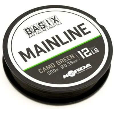 Korda Basix Main Line - 12lb/0,35mm - Ligne de pêche - Publicité Korda Basix Main Line - 12lb/0,35mm - Ligne de pêche - Publicité