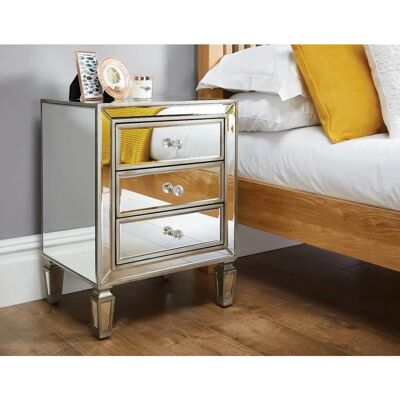 FurnitureboxUK - Venice Contemporary - 3 Drawer FurnitureboxUK - Venice Contemporary - 3 Drawer