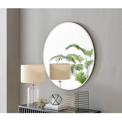 FurnitureboxUK - Emma - 100cm - Art Deco Metal - Mirror FurnitureboxUK - Emma - 100cm - Art Deco Metal - Mirror