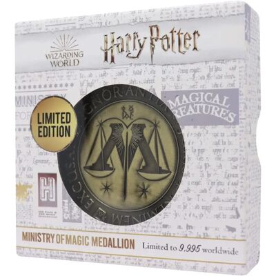 Fanattik Harry Potter Limited Edition Medallion - Ministry of Magic Fanattik Harry Potter Limited Edition Medallion - Ministry of Magic