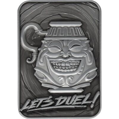 Fanattik Yu-Gi-Oh! Pot of Greed Replica Card - Limited Edition - 1:1 Metal Fanattik Yu-Gi-Oh! Pot of Greed Replica Card - Limited Edition - 1:1 Metal