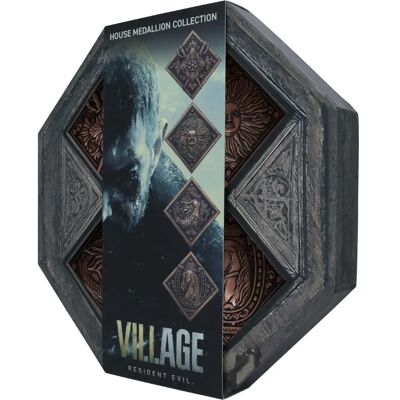 Fanattik Resident Evil Medallion Set - Limited Edition - 4 Collectibles Fanattik Resident Evil Medallion Set - Limited Edition - 4 Collectibles