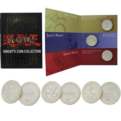 FaNaTtik Yu-Gi-Oh! Knights Coins - 3-piece Collection - Collectible Coins FaNaTtik Yu-Gi-Oh! Knights Coins - 3-piece Collection - Collectible Coins