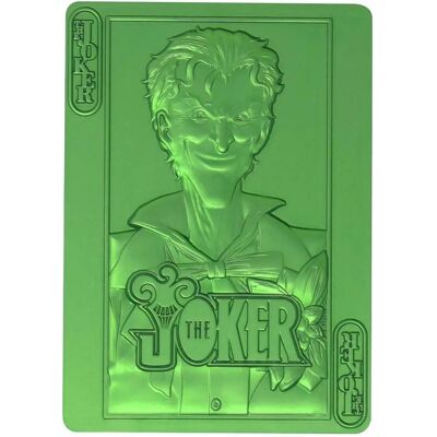Lingotto in metallo per carta da gioco Edizione Limitata Joker FaNaTtik Lingotto in metallo per carta da gioco Edizione Limitata Joker FaNaTtik