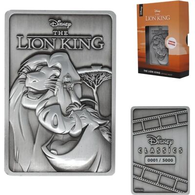 FaNaTtik The Lion King Limited Edition Collectible Ingot - FNTK-K-022 FaNaTtik The Lion King Limited Edition Collectible Ingot - FNTK-K-022