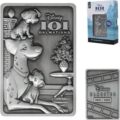 FaNaTtik 101 Dalmatians Ingot Collection - Limited Edition - Collectible Coin FaNaTtik 101 Dalmatians Ingot Collection - Limited Edition - Collectible Coin