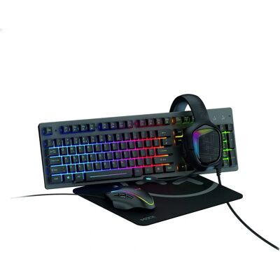 Mixx - Rapidx 4 In1 - Wired - PC Gaming - Headset Mixx - Rapidx 4 In1 - Wired - PC Gaming - Headset