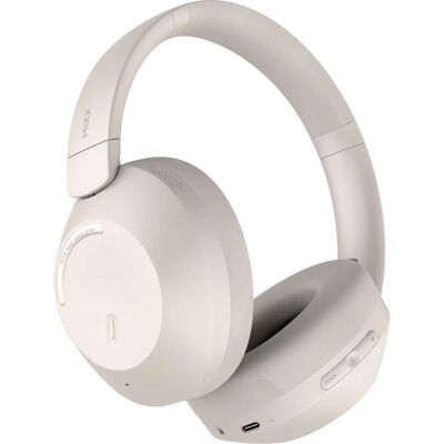 Mixx Audio StreamQ C4 Kabelloses Headset mit Bügel Musik/Alltag USB Typ-C Sand - Headset Mixx Audio StreamQ C4 Kabelloses Headset mit Bügel Musik/Alltag USB Typ-C Sand - Headset