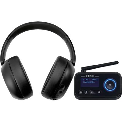 MIXX TV Hovedtelefoner StreamQ med StreamPort sender - Trådløs, TV, Lang batteri MIXX TV Hovedtelefoner StreamQ med StreamPort sender - Trådløs, TV, Lang batteri