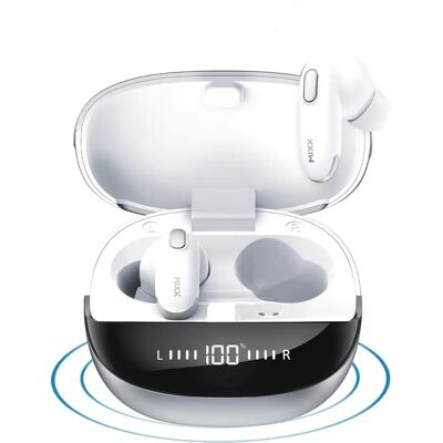 MIXX Hörlurar Mini Charge 2 - In-Ear TWS Qi Vit - Hörlurar MIXX Hörlurar Mini Charge 2 - In-Ear TWS Qi Vit - Hörlurar