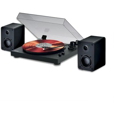 MIXX Vinylafspiller System - Sort - 3 Variabler MIXX Vinylafspiller System - Sort - 3 Variabler