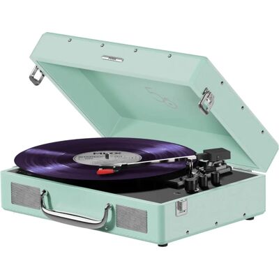 MIXX Revival 55 Vinyl Record Player - Stereo Green - Vinyl Record Player MIXX Revival 55 Vinyl Record Player - Stereo Green - Vinyl Record Player