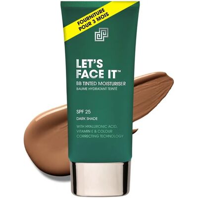 Shakeup Cosmetics Let's Face It BB Tinted Moisturizer Dark SPF25 Shakeup Cosmetics Let's Face It BB Tinted Moisturizer Dark SPF25