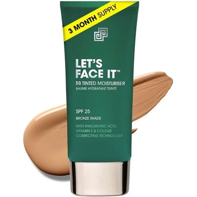 Shakeup Cosmetics Let's Face It - BB Tinted Moisturizer - Bronze - Men's Skin Care Shakeup Cosmetics Let's Face It - BB Tinted Moisturizer - Bronze - Men's Skin Care