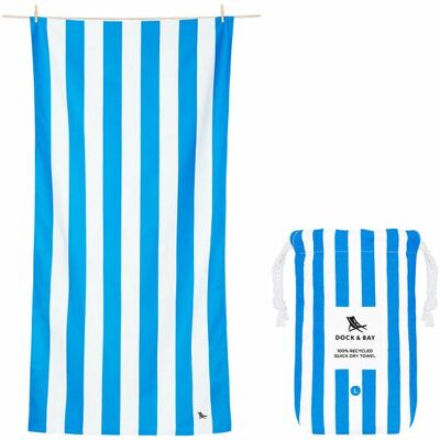 Dock & Bay Bondi Blue Schnell Trocknendes Strandtuch - Strandtuch Dock & Bay Bondi Blue Schnell Trocknendes Strandtuch - Strandtuch