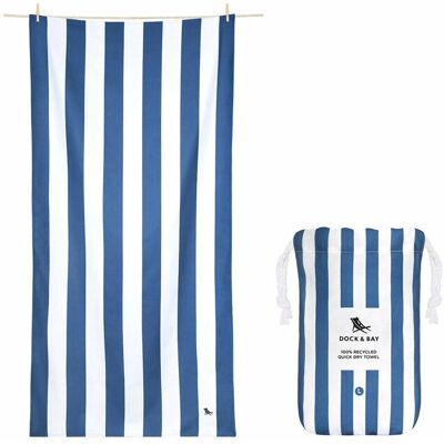 Dock & Bay DB3091 Quick Dry Strandtuch - Whitsunday Blue Dock & Bay DB3091 Quick Dry Strandtuch - Whitsunday Blue