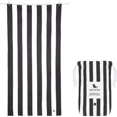 Dock & Bay - Cabana - Charcoal - Towel Dock & Bay - Cabana - Charcoal - Towel