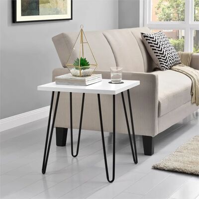 Dorel Home Owen Retro Side Table - Industrial Design Dorel Home Owen Retro Side Table - Industrial Design