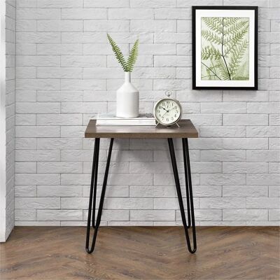 Dorel Home Owen Side Table - Square Walnut Dorel Home Owen Side Table - Square Walnut