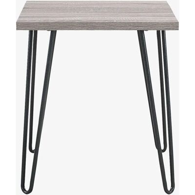 Dorel Home Owen Retro Beistelltisch - Grau - 1950er Stil Dorel Home Owen Retro Beistelltisch - Grau - 1950er Stil