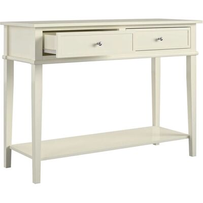 Dorel Home Ameriwood Franklin White Console Sofa Table - Console Sofa Table Dorel Home Ameriwood Franklin White Console Sofa Table - Console Sofa Table