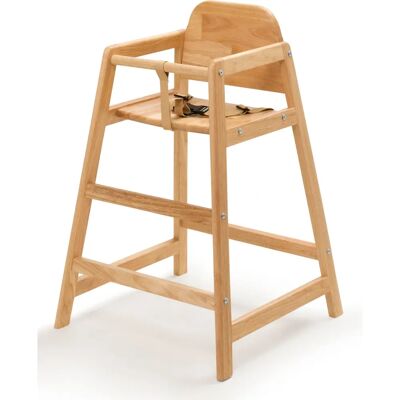 Safetots Simply Stackable High Chair - Natural High Chair Safetots Simply Stackable High Chair - Natural High Chair