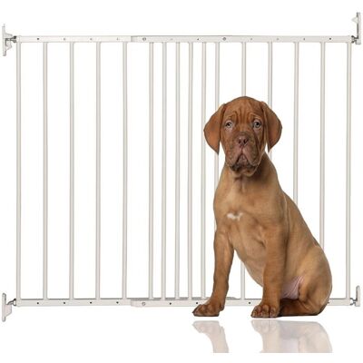 Safetots - Extra Tall Pressure Fit Gate - Slate Grey Safetots - Extra Tall Pressure Fit Gate - Slate Grey
