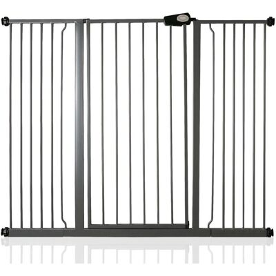 Safetots - Extra Tall Pressure Fit Gate - Slate Grey Safetots - Extra Tall Pressure Fit Gate - Slate Grey