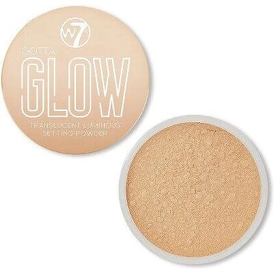 W7 - GOTTA GLOW - Translucent - Setting Powder W7 - GOTTA GLOW - Translucent - Setting Powder